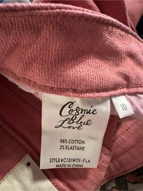 Cosmic Blue Love Cotton, Blush Jean